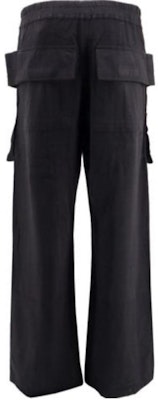 Rick Owens DRKSHDW Celana Panjang Hitam Loose Fit Straight-Leg Drawstring DU02D2394RN-09 Lookbook Rick Owens DRKSHDW Celana Panjang Hitam Loose Fit Straight-Leg Drawstring DU02D2394RN-09