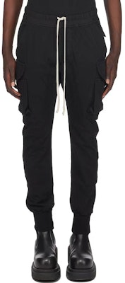 Rick Owens DRKSHDW 黑色纯色系带休闲裤 DU01C6386RIG-09 Lookbook Rick Owens DRKSHDW 黑色纯色系带休闲裤 DU01C6386RIG-09