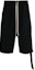 Buy Rick Owens DRKSHDW 黑色抽绳口袋短裤 DU01C6368-RN-09