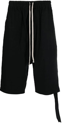 Rick Owens DRKSHDW 黑色抽绳口袋短裤 DU01C6368-RN-09 Order Rick Owens DRKSHDW 黑色抽绳口袋短裤 DU01C6368-RN-09