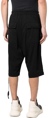 Rick Owens DRKSHDW 黑色抽绳口袋短裤 DU01C6368-RN-09 Shop Rick Owens DRKSHDW 黑色抽绳口袋短裤 DU01C6368-RN-09