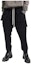 Order Rick Owens DRKSHDW Seluar Kargo Santai Kaki Lurus Hitam DU02A3371RIG-09