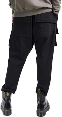 Rick Owens DRKSHDW Seluar Kargo Santai Kaki Lurus Hitam DU02A3371RIG-09 Shop Rick Owens DRKSHDW Seluar Kargo Santai Kaki Lurus Hitam DU02A3371RIG-09