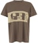 Buy Rick Owens DRKSHDW Kaos Coklat Slim Fit Lengan Pendek dengan Grafis DU01D1250RNEP23408