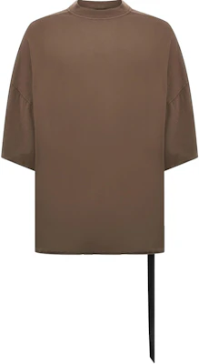Rick Owens DRKSHDW Brown Oversized Solid Ribbed Crewneck T-Shirt. DU01E3259RN-34 Buy Rick Owens DRKSHDW Brown Oversized Solid Ribbed Crewneck T-Shirt. DU01E3259RN-34