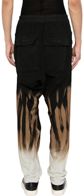 Rick Owens DRKSHDW Colorblock Mid-Rise Knit Joggers Multicolor. DU02D2370FSUN-0983 Details for Rick Owens DRKSHDW Colorblock Mid-Rise Knit Joggers Multicolor. DU02D2370FSUN-0983