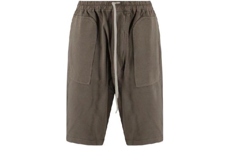 Rick Owens DRKSHDW  Drawstring Shorts with Spliced Pocket Design. DU01C6368RIG-34