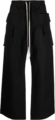 릭 오웬스 DRKSHDW 하이웨이스트 와이드레그 드로스트링 카고 팬츠 DU01C6394RN-09 Lookbook 릭 오웬스 DRKSHDW 하이웨이스트 와이드레그 드로스트링 카고 팬츠 DU01C6394RN-09