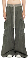 Details for Rick Owens DRKSHDW 藍色寬鬆彈性休閒長褲 DU02C5398HC-96