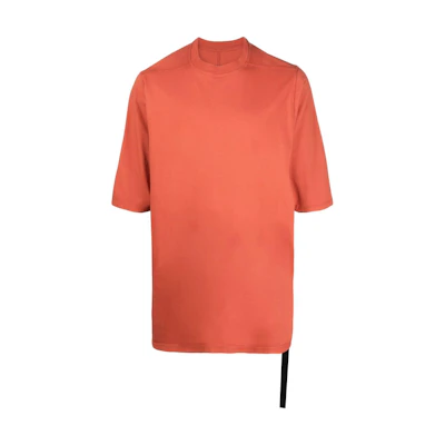 Rick Owens DRKSHDW Oversized Crewneck T-Shirt Orange DU01B7274RN-34