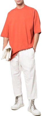 Rick Owens DRKSHDW Kaos Oversized Crewneck Orange DU01B7274RN-34 Lookbook Rick Owens DRKSHDW Kaos Oversized Crewneck Orange DU01B7274RN-34