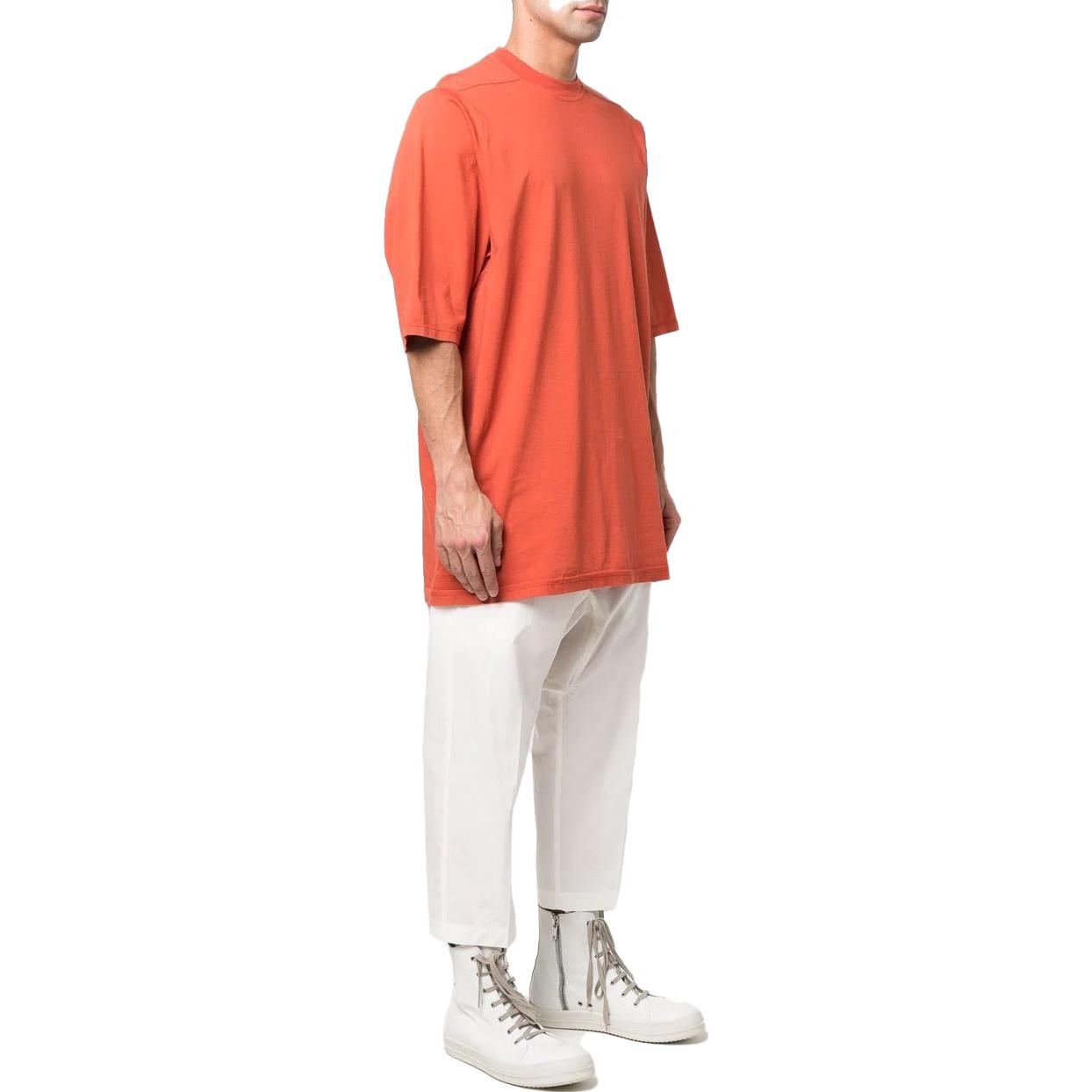 Purchase Rick Owens DRKSHDW Kaos Oversized Crewneck Orange DU01B7274RN-34