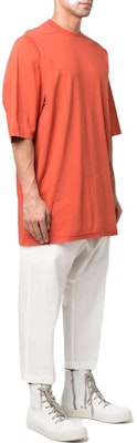 Rick Owens DRKSHDW Kaos Oversized Crewneck Orange DU01B7274RN-34 Purchase Rick Owens DRKSHDW Kaos Oversized Crewneck Orange DU01B7274RN-34