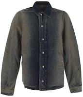 Rick Owens DRKSHDW Single-Breasted Collared Jacket. DU01C6782DMPDE38D Rick Owens DRKSHDW Single-Breasted Collared Jacket. DU01C6782DMPDE38D