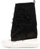 Rick Owens DRKSHDW 'Slashed Fogachine High-Top Black' DU02C5816SLASH-911 Rick Owens DRKSHDW 'Slashed Fogachine High-Top Black' DU02C5816SLASH-911