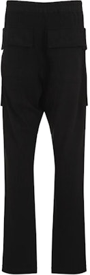 Rick Owens DRKSHDW Celana Cargo Hitam Slim-Fit Mid-Rise. DU02D2376RIG-09 Lookbook Rick Owens DRKSHDW Celana Cargo Hitam Slim-Fit Mid-Rise. DU02D2376RIG-09