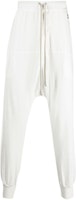 Rick Owens DRKSHDW White Drawstring Sweatpants Solid Color Casual. DU21S2395RN Rick Owens DRKSHDW White Drawstring Sweatpants Solid Color Casual. DU21S2395RN