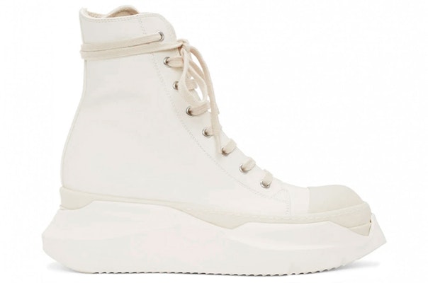 RICK OWENS DRKSHDW Phlegethon 時尚簡約厚底板鞋 白色 Order RICK OWENS DRKSHDW Phlegethon 時尚簡約厚底板鞋 白色