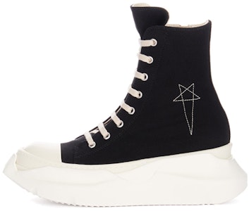 Rick Owens DRKSHDW 'Abstract High-Top Hitam' DU01C6840DQEM4-9811 Buy Rick Owens DRKSHDW 'Abstract High-Top Hitam' DU01C6840DQEM4-9811