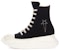 Rick Owens DRKSHDW 'Abstract High-Top Hitam' DU01C6840DQEM4-9811