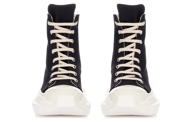 Lookbook Rick Owens DRKSHDW 抽象黑色高帮鞋 DU01C6840DQEM4-9811