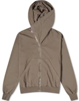 Rick Owens DRKSHDW Asymmetric Zip Hoodie Jacket Grey Mens Loose Fit DU02D2286-F34 Rick Owens DRKSHDW Asymmetric Zip Hoodie Jacket Grey Mens Loose Fit DU02D2286-F34