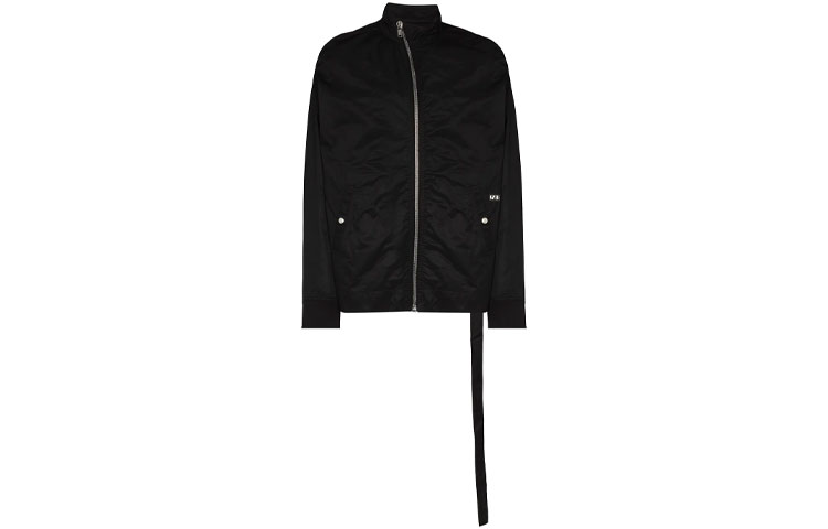 Order Rick Owens DRKSHDW 不对称拉链标志夹克 黑色款 DU21S2785CN-09