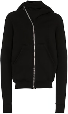 Rick Owens DRKSHDW 黑色斜拉链连帽夹克外套 DU20F1286-F Order Rick Owens DRKSHDW 黑色斜拉链连帽夹克外套 DU20F1286-F