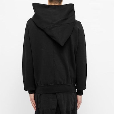 Rick Owens DRKSHDW 黑色斜拉链连帽夹克外套 DU20F1286-F Sizing Rick Owens DRKSHDW 黑色斜拉链连帽夹克外套 DU20F1286-F