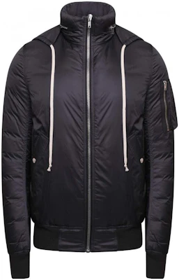 릭 오웬스 DRKSHDW 블랙 하이넥 지퍼 자켓 포켓 포함 RU18F1795EVD109 Buy 릭 오웬스 DRKSHDW 블랙 하이넥 지퍼 자켓 포켓 포함 RU18F1795EVD109