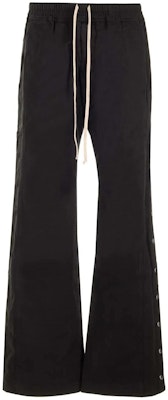 Rick Owens DRKSHDW Celana Panjang Pria Hitam Loose Fit Flare Kasual DU01D1393TW-09 Buy Rick Owens DRKSHDW Celana Panjang Pria Hitam Loose Fit Flare Kasual DU01D1393TW-09