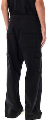 Rick Owens DRKSHDW 黑色中腰宽松裤 男士拉链工装裤 DU02D2354TW-09 Lookbook Rick Owens DRKSHDW 黑色中腰宽松裤 男士拉链工装裤 DU02D2354TW-09