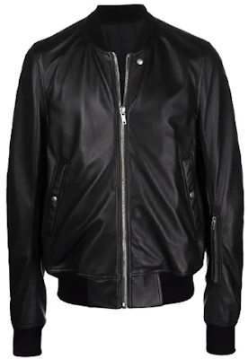Chaqueta de Cuero Negra Monocromo con Cremallera Rick Owens DRKSHDW RU01B1786LLP-09 Buy Chaqueta de Cuero Negra Monocromo con Cremallera Rick Owens DRKSHDW RU01B1786LLP-09