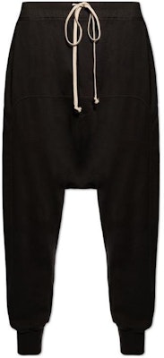 Rick Owens DRKSHDW Black Relaxed Fit Tapered Jogger Pants for Men DU01D1395 RIG-09 Order Rick Owens DRKSHDW Black Relaxed Fit Tapered Jogger Pants for Men DU01D1395 RIG-09