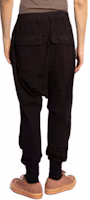 Purchase Rick Owens DRKSHDW 男裝黑色寬鬆彈性錐形慢跑褲 DU01D1395 RIG-09