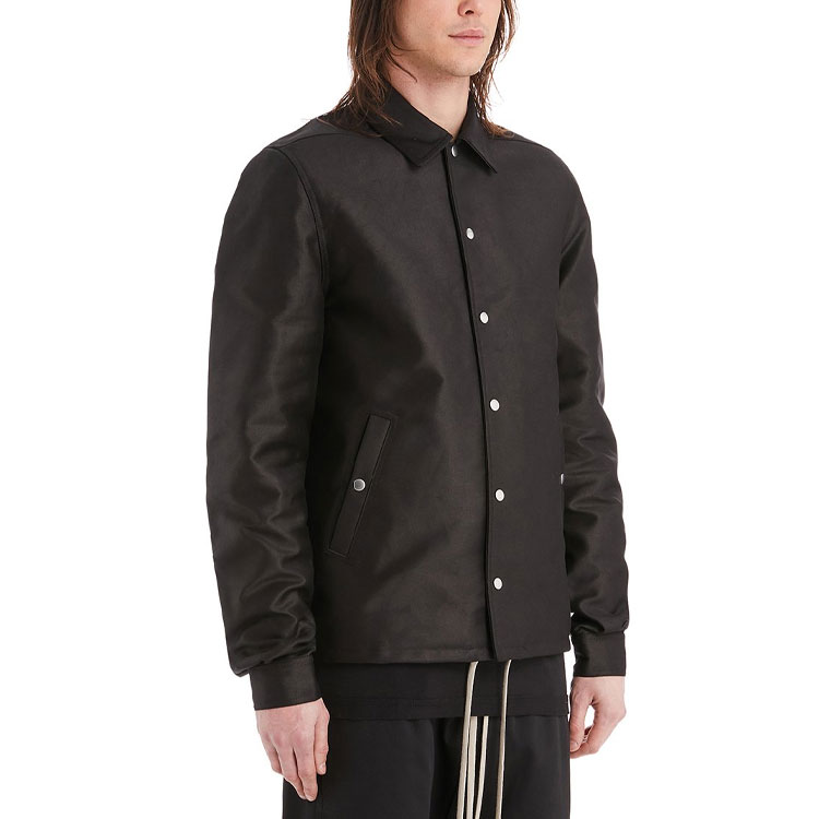 Sizing Rick Owens DRKSHDW 黑色单排扣夹克 秋季外套 DU02A3782NDK-09