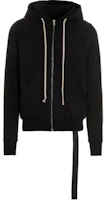Rick Owens DRKSHDW Black Zip-Up Hooded Jacket Casual Wear DU01B7276RIG-09 Rick Owens DRKSHDW Black Zip-Up Hooded Jacket Casual Wear DU01B7276RIG-09