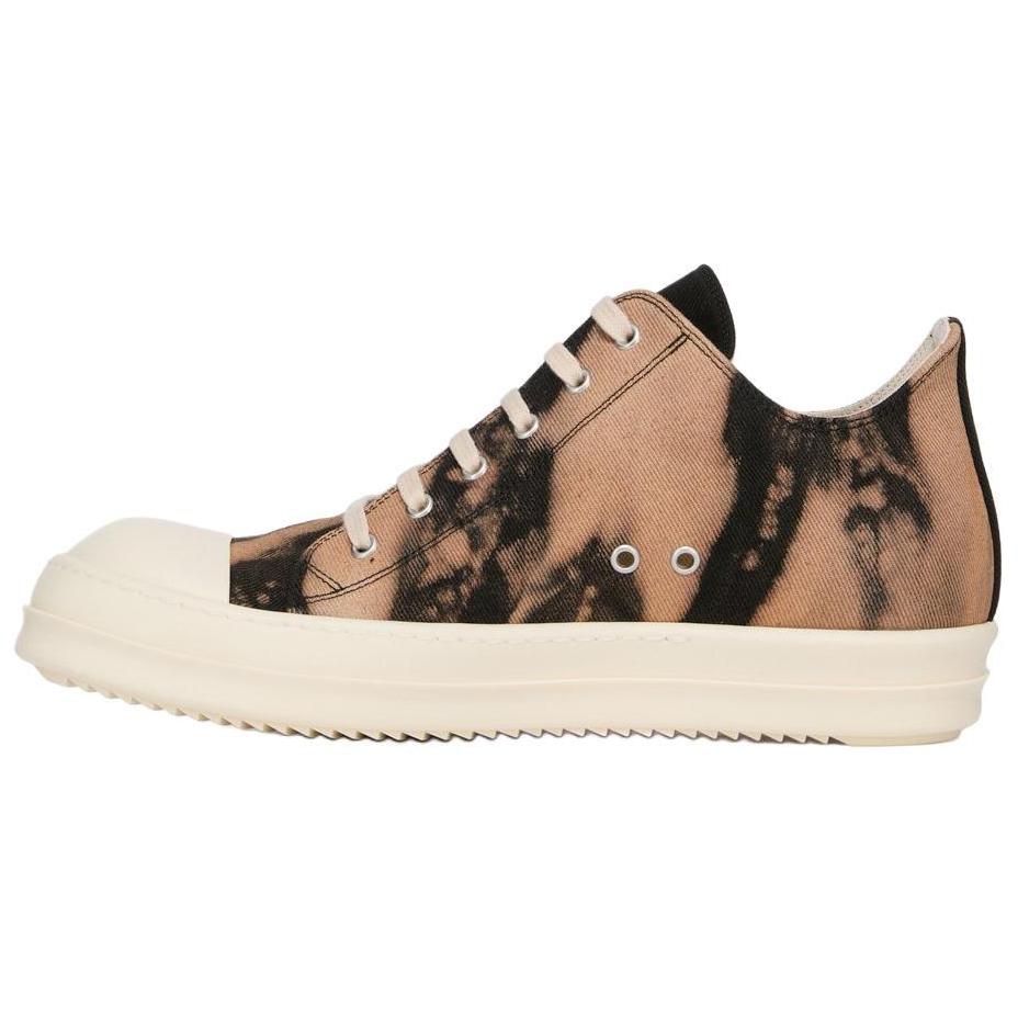 Rick Owens DRKSHDW Brown Low-Top Lace-Up Sneakers DU02D2802DBSUN-98311