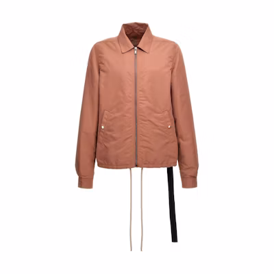 Rick Owens DRKSHDW Brown Zip Collar Cropped Jacket for Men DU01D1783BRET1-13