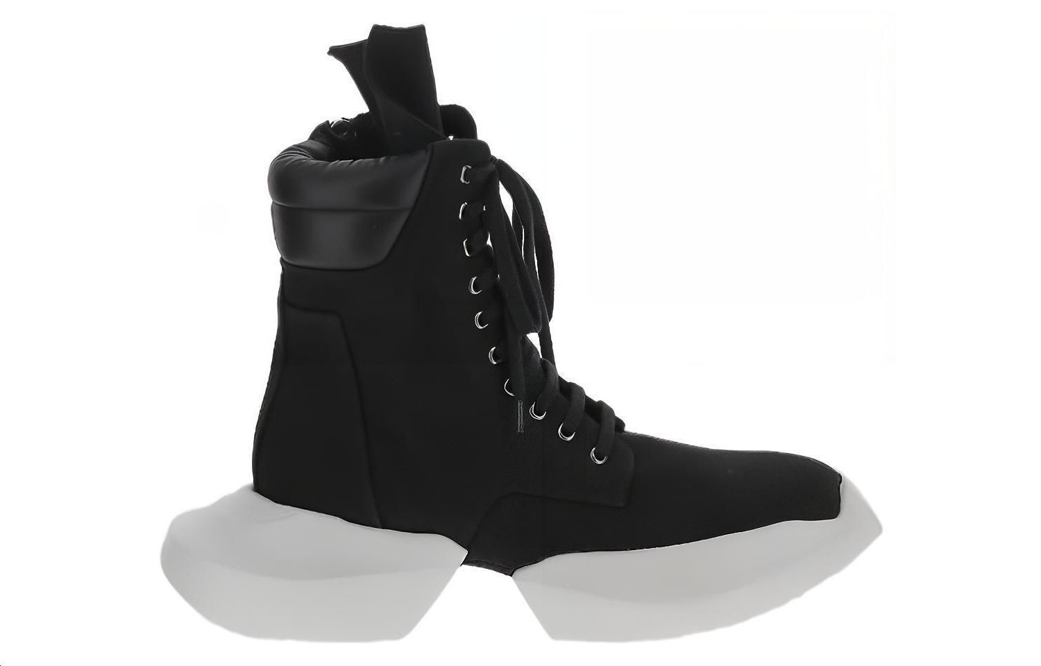 Rick Owens DRKSHDW Canvas 'Black Fashion Boot' 圖 2