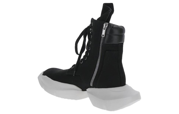 Rick Owens DRKSHDW Canvas 'Black Fashion Boot' 圖 4