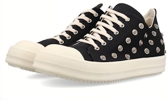 Rick Owens DRKSHDW 帆布 時尚潮流 低幫 板鞋 男款 黑色 Lookbook Rick Owens DRKSHDW 帆布 時尚潮流 低幫 板鞋 男款 黑色