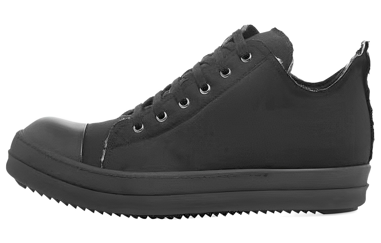 Buy Rick Owens DRKSHDW Canvas Low Top 'Negro' DU02A3802MU-99