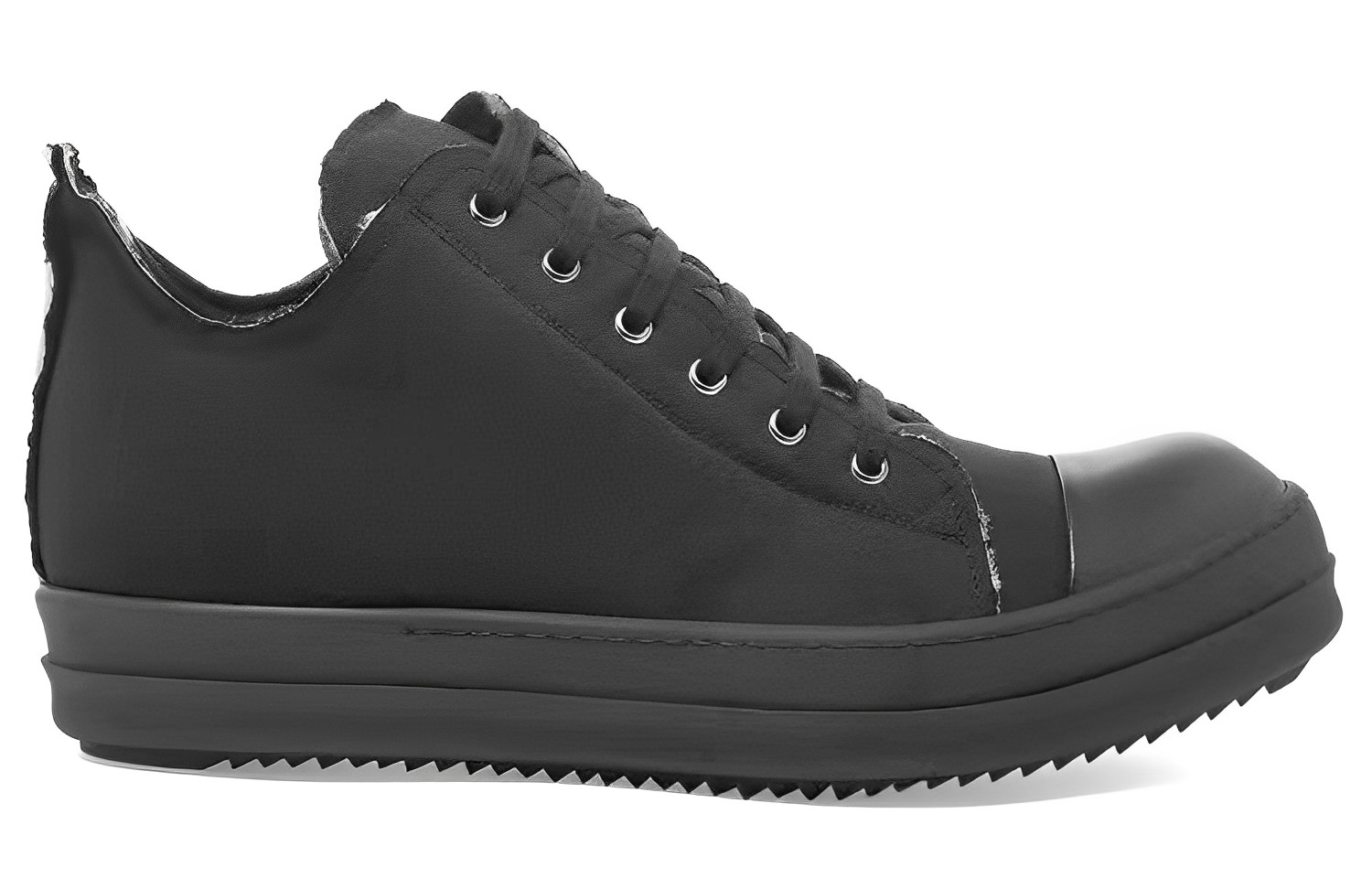 Rick Owens DRKSHDW Canvas Low Top 'Black' 圖 2