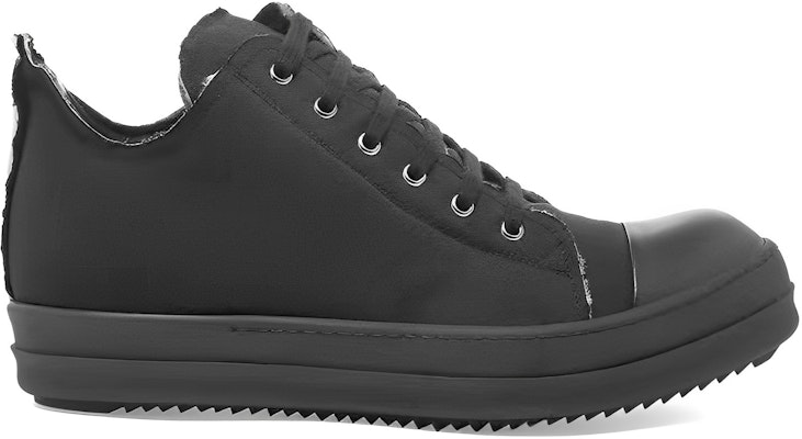 Rick Owens DRKSHDW Canvas Low Top 'Hitam' DU02A3802MU-99 Order Rick Owens DRKSHDW Canvas Low Top 'Hitam' DU02A3802MU-99