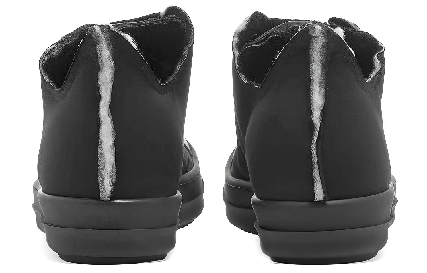 Rick Owens DRKSHDW Canvas Low Top 'Black' 圖 4