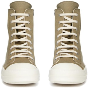 Rick Owens DRKSHDW Sepatu Boot Sneaker Low Top Kanvas 'Coklat' DU02C5800DOES1251104 Lookbook Rick Owens DRKSHDW Sepatu Boot Sneaker Low Top Kanvas 'Coklat' DU02C5800DOES1251104