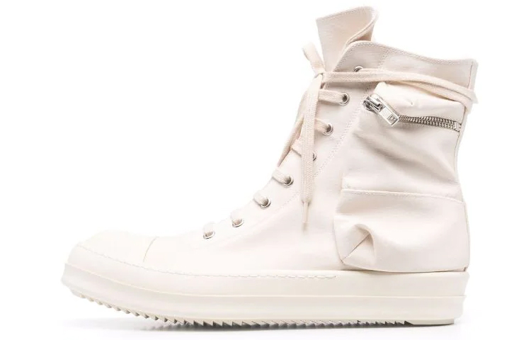 Buy Rick Owens DRKSHDW Cargo 棉尼龙高帮‘Natural’自然款 DU01B7801-MU-2111