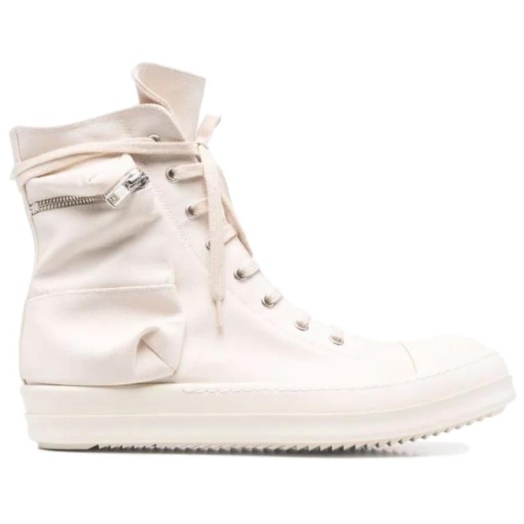 Order Rick Owens DRKSHDW Cargo 棉尼龙高帮‘Natural’自然款 DU01B7801-MU-2111