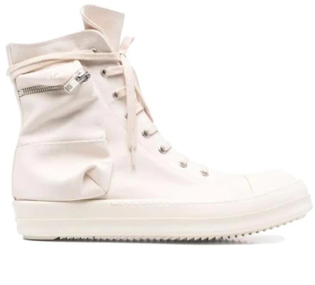 Rick Owens DRKSHDW Cargo 棉尼龙高帮‘Natural’自然款 DU01B7801-MU-2111 Order Rick Owens DRKSHDW Cargo 棉尼龙高帮‘Natural’自然款 DU01B7801-MU-2111